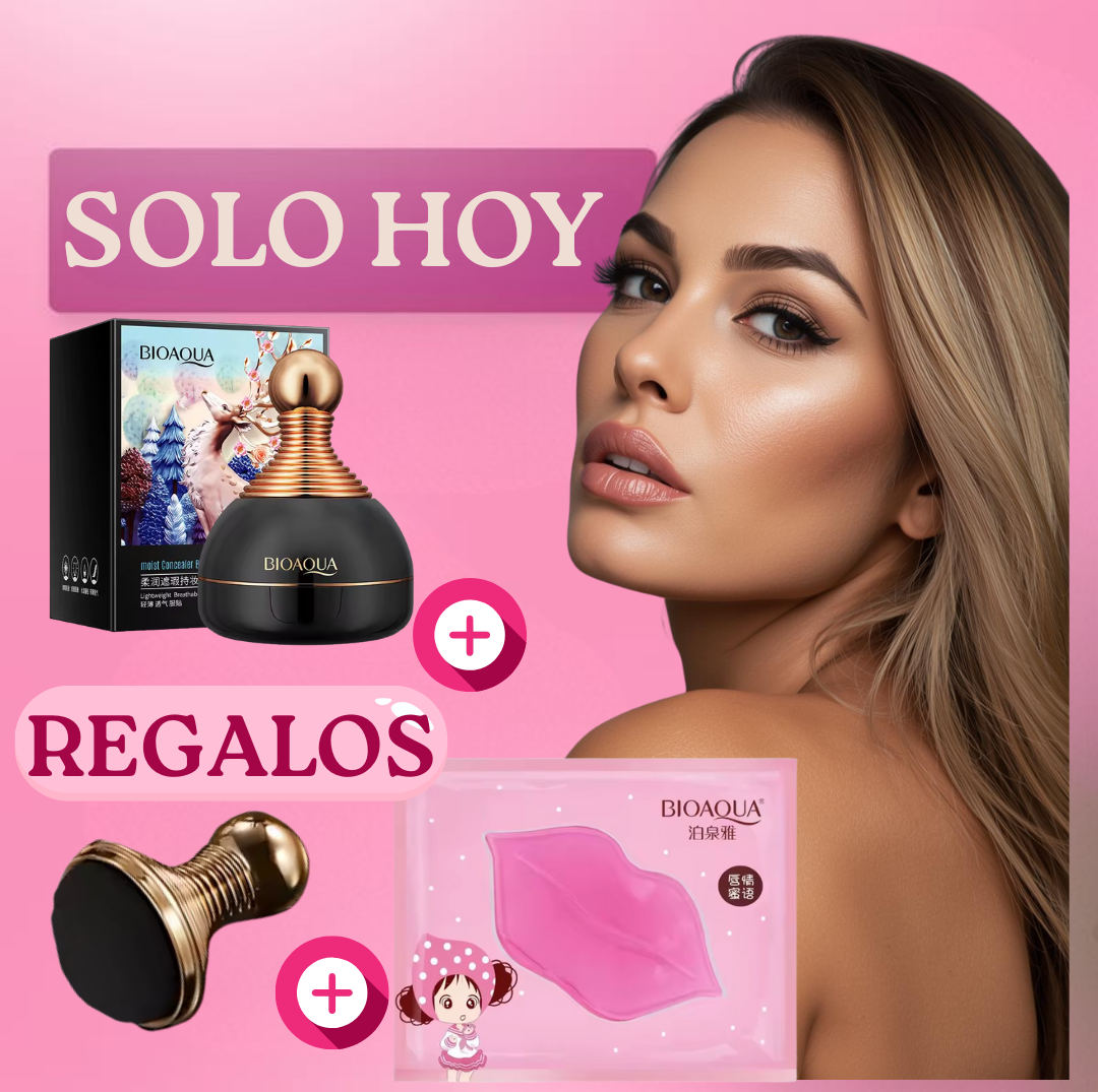 BioAqua® - Base de Maquillaje Profesional + REGALOS🎁+ ENVÍO GRATIS